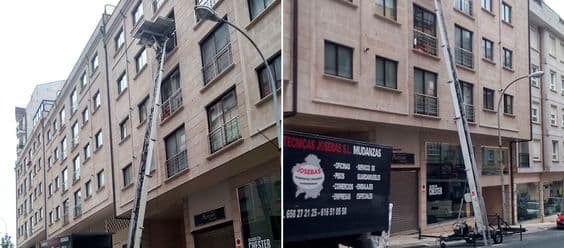 Trabajos de mudanzas